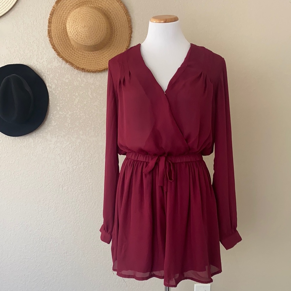 Maroon romper